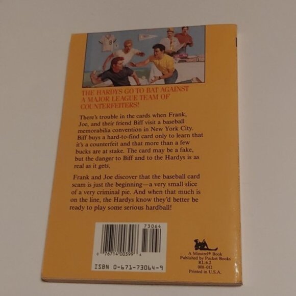 Hardy Boys: Baseball Card Conspiracy book #117 by Franklin W Dixon - Picture 4 of 5